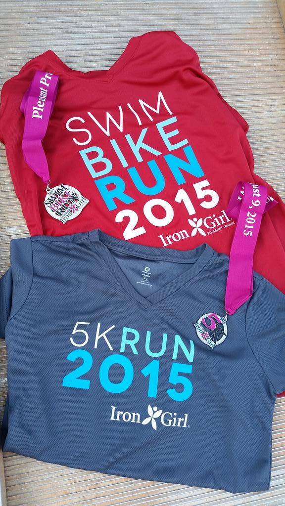 TheIronGirl's tweet photo. Medals and shirts for #IGPleasantPrairie are here! Who plans on taking them home this weekend?! http://t.co/FB6Q9O6v18