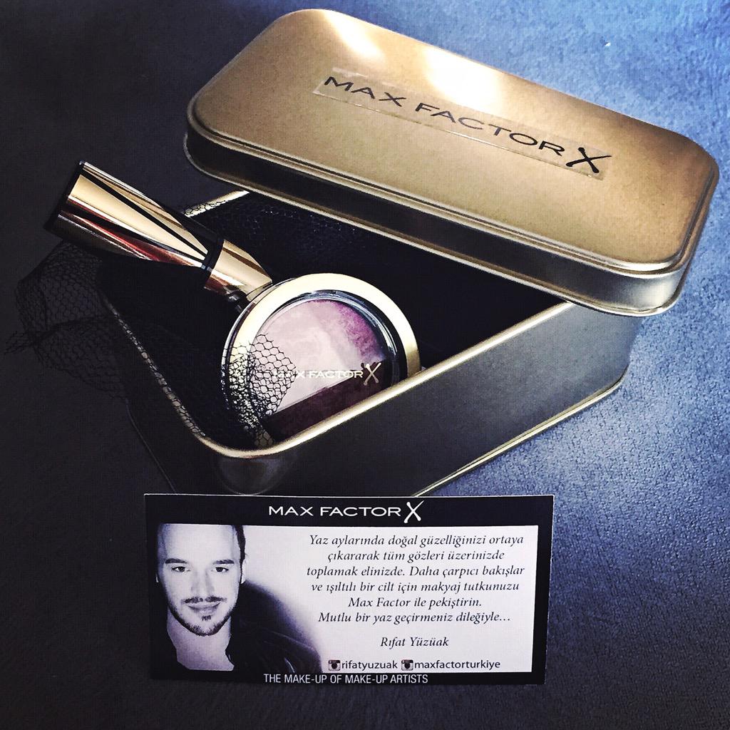 #maxfactor &amp; #rıfatyüzüak yeni ürünler çok güzel 👌🏻 teşekkür ederim! 😘 <a href="/rifatyuzuak/">….</a> @maxfactor <a href="/MaxfactorTR/">Maxfactor Türkiye</a>