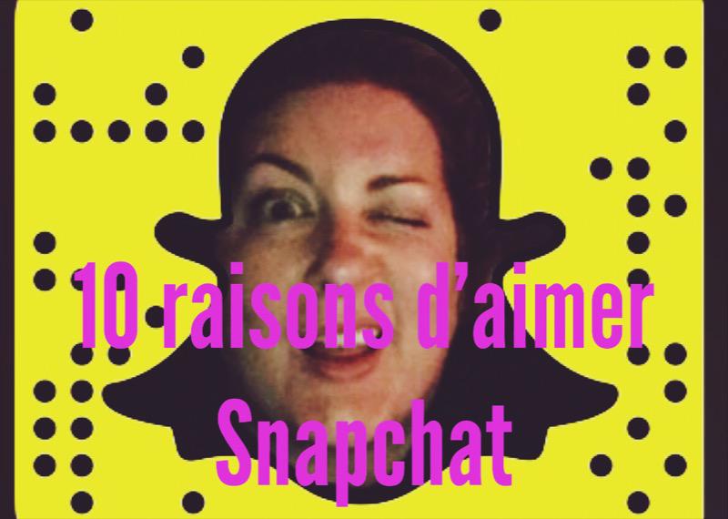 evemartel's tweet photo. Les 10 raisons pour lesquelles j'adore @Snapchat http://t.co/7kLzpCX9Oc http://t.co/rZXy19OR2t