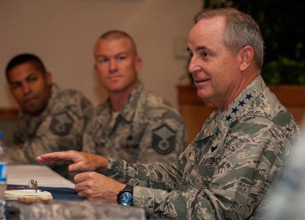 usairforce's tweet photo. .@GenMarkWelsh: "The #nuclear enterprise is the wallpaper of national security." http://t.co/eI0y8etEqP @MAFBPA http://t.co/DK6NYgHBB3