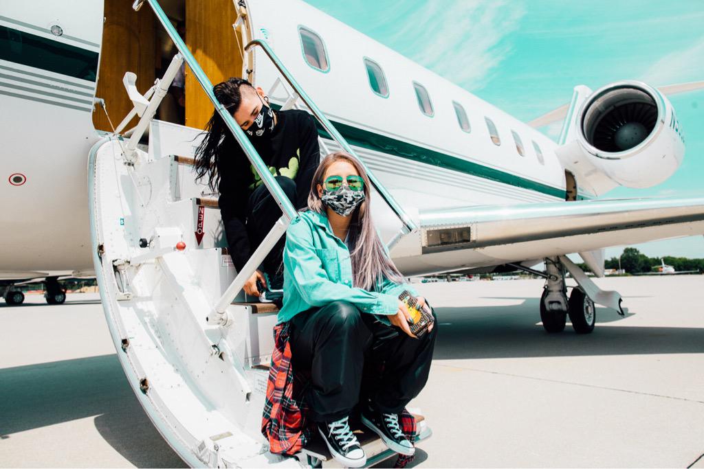 Skrillex's tweet image. 🙏🏻@chaelinCL