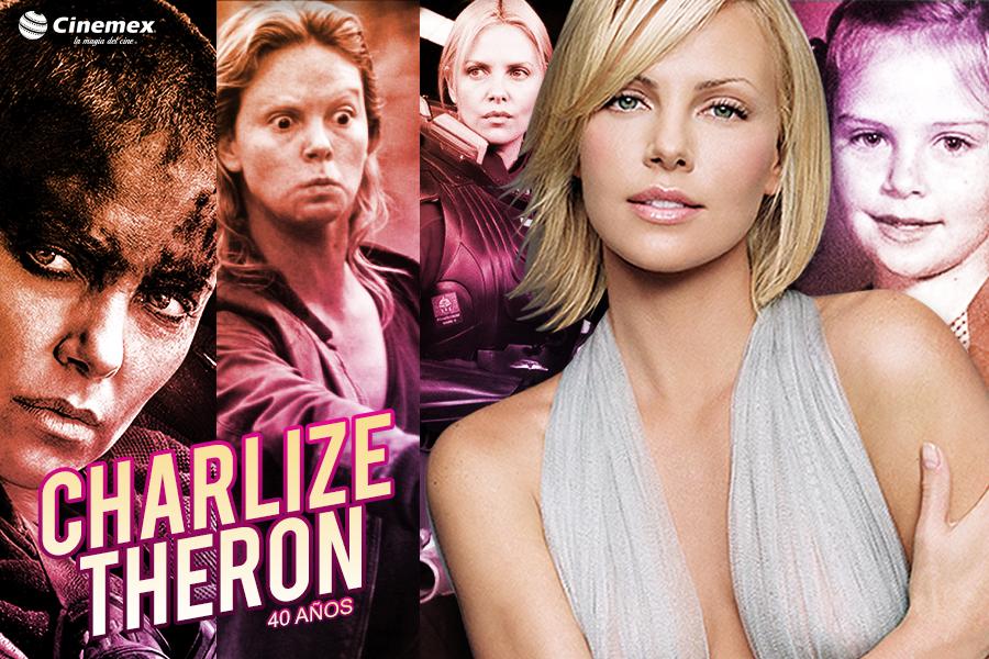 Hoy cumple 40 años Charlize Theron. Happy Birthday Charlize!! ¿Cuál es tu película favorita de esta actriz? 