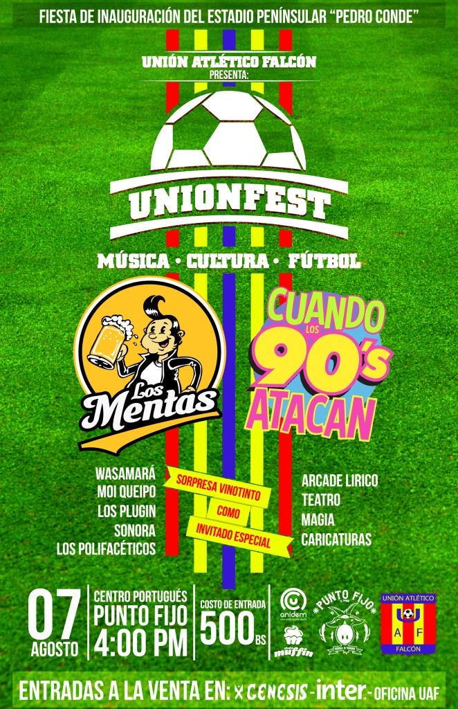 LOSPLUGIN's tweet photo. HOY!! #UNIONFEST @PuntoFijoGuia @AsoMCoro @crestametalica @radioshow927fm @PuntoFijoCity @PuntoFijo #TalentoNacional http://t.co/UYiwzMGt8H