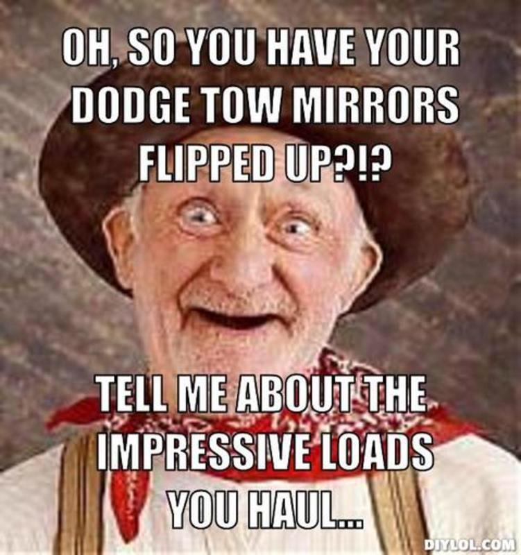DodgeLogic's tweet photo. Haha #MirrorsUp #DodgeLogic http://t.co/OmbTXGWQ6V