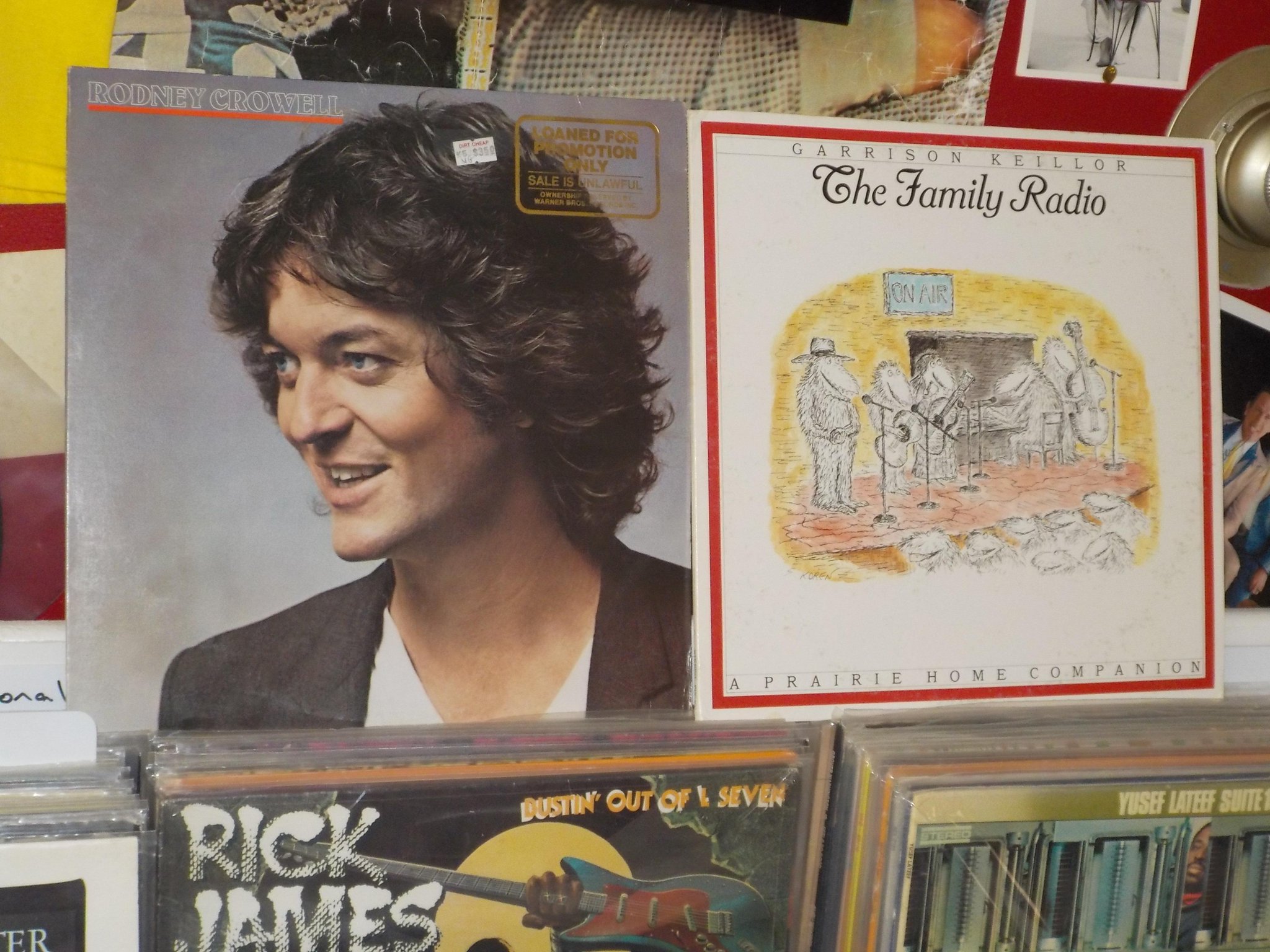 Happy Birthday to Rodney Crowell and Garrison Keillor 