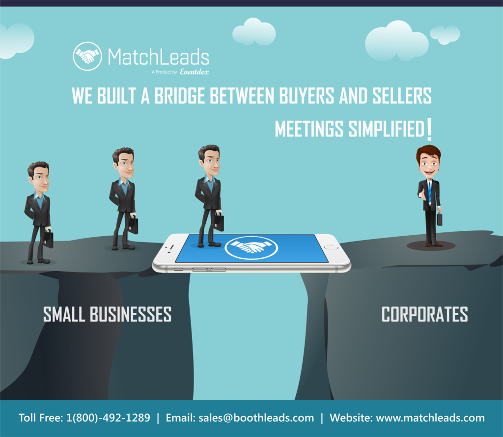 boothleads's tweet photo. We built a bridge between buyers &amp; sellers. @Matchleads simplified one-on-one #meetings! matchleads[.]com #Eventpros! http://t.co/Jr7W3bPOCp
