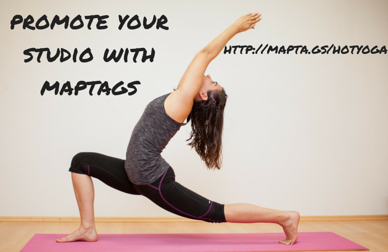 Maptagger's tweet photo. #Maptags can help promote your #yoga studio.  Find out more here... http://t.co/3zPimDLrEj http://t.co/A6O6Jrad3Q