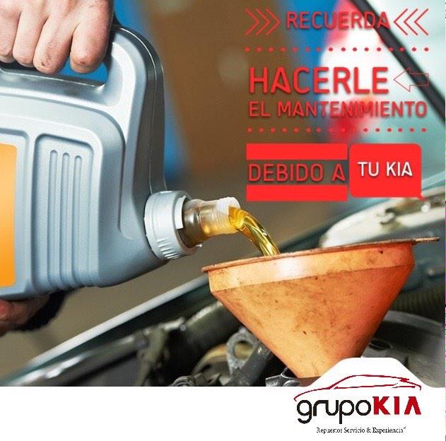 grupokia's tweet photo. Recuerde hacerle a su kia los cambios periódicos de aceite y filtros según indica el manual. ¡Evite malos ratos! https://t.co/jmI3sOfxA9