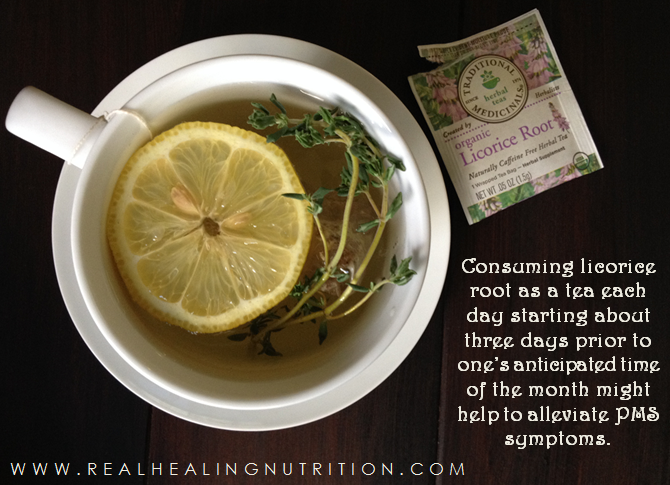 Ever try Licorice Root tea? It's delicious! It's like having a sweat treat, without the actual "sweets"!