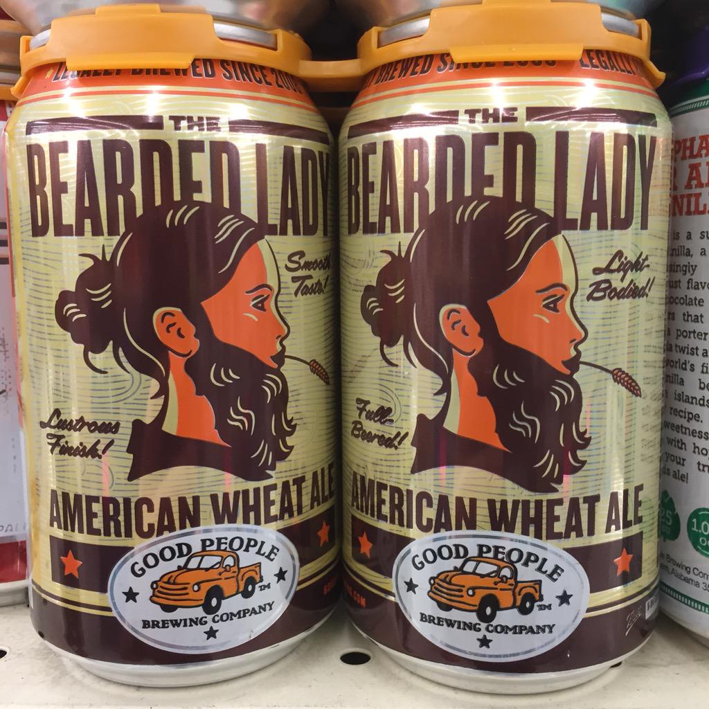 Now this is a #beauty and she don't look half bad either #bearded lady #goodpeople #craftbeer