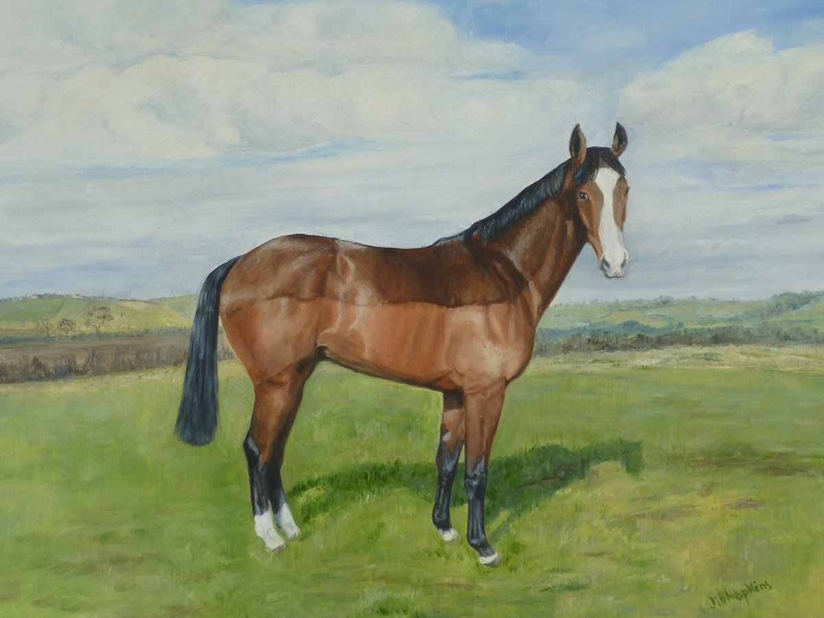 jamiswallow's tweet photo. Atreus, painted for the winner of Air Ambulance raffle - hope they have some wins with him! http://t.co/6rugZurrRa
