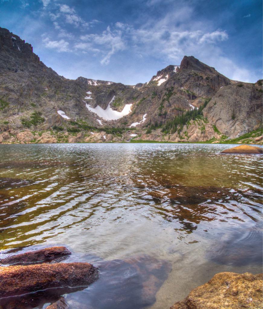 HumanistJames's tweet photo. Bluebird lake in Rocky Mountain National Park @rmnp @TETONsports @ColoradoHikes http://t.co/G4MS6eXXuO