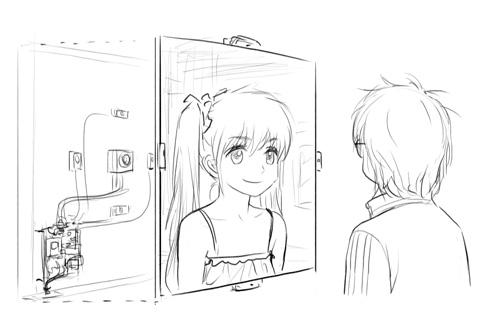 いずれきたる先進3D時代にむけて自分も3Dを覚えたいと思いつつまだ手が出せないで居ます。

そのうち角度や視線など検知して、鏡のように立体視で3Dを映し出す時代とか来るのでしょうか。 