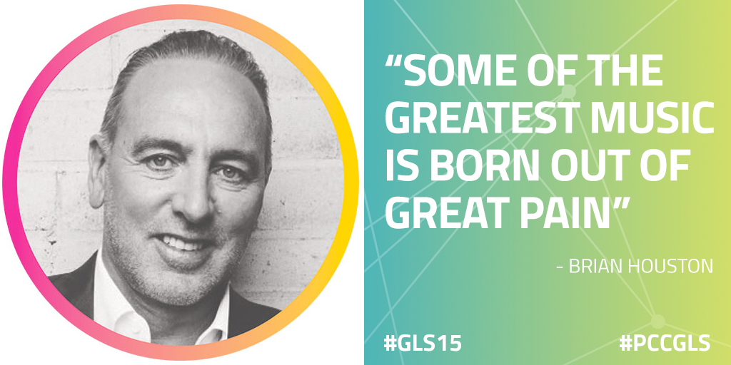 wearepantano's tweet photo. “Some of the greatest music is born out of great pain.” - @BrianCHouston #PCCGLS #GLS15 http://t.co/gIG6Y49qnq