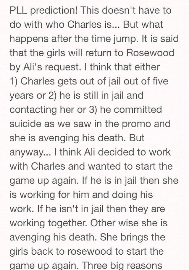 Em_PLLTheorist's tweet photo. #PLL #pllprediction #plltheory #aliisa @CharlesIsA #plltimejump #pllas What you think of my prediction? http://t.co/qynvykmTk4