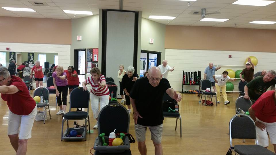 TEMPEYMCA's tweet photo. Our Silver Sneaker Circuit class is one of our most popular classes! It's great to see our members working out! http://t.co/8ltshPsboj