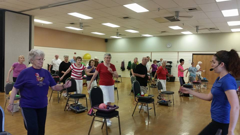 TEMPEYMCA's tweet photo. Our Silver Sneaker Circuit class is one of our most popular classes! It's great to see our members working out! http://t.co/8ltshPsboj