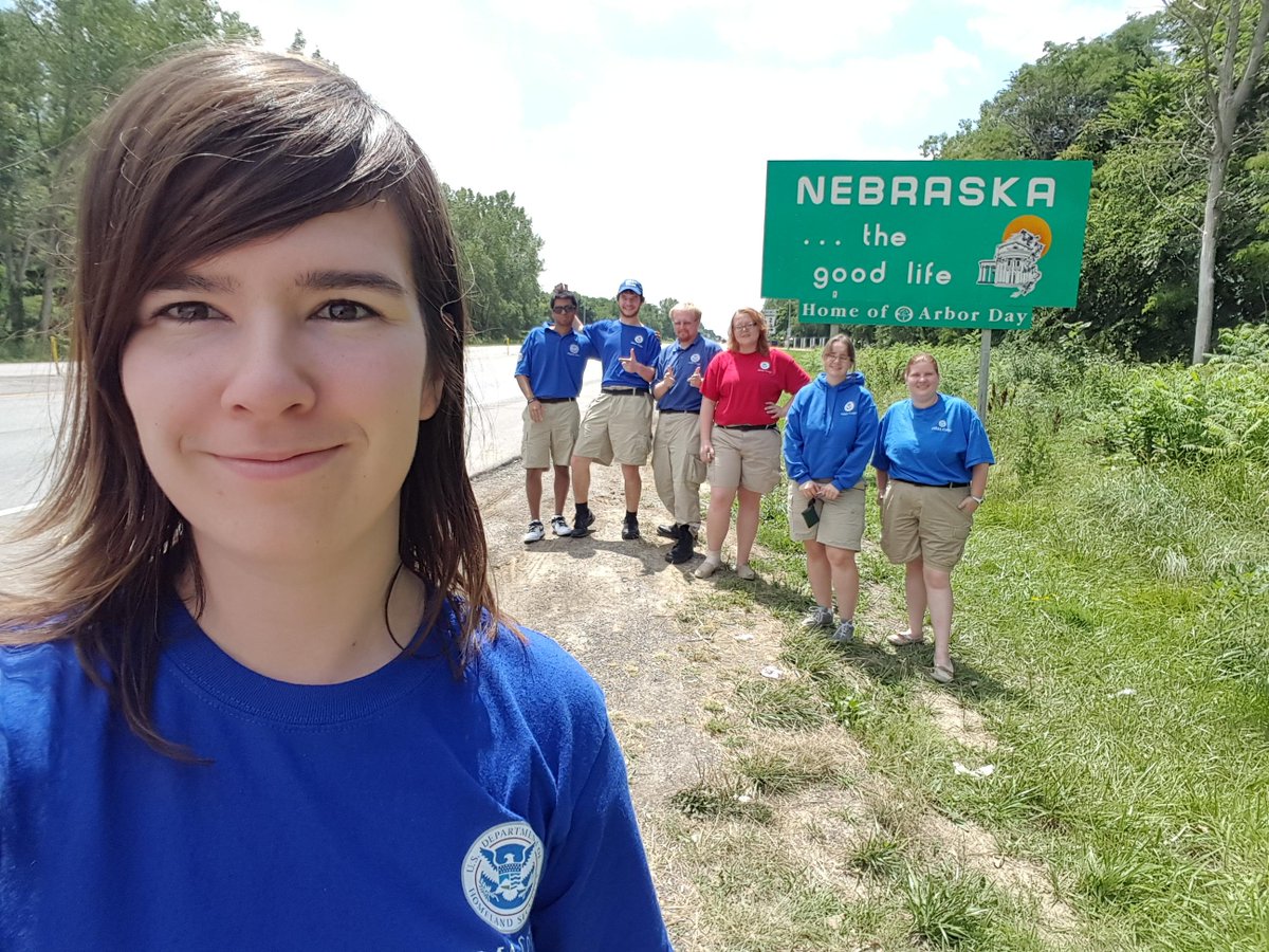 AmeriCorpsNCCC's tweet photo. #Ocean9 en route to the JFO in Lincoln, NE. Happy to help @FEMARegion7 #NebraskaFloods #FEMACorps http://t.co/3n83xLLQjk