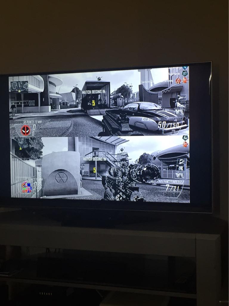 TheBrazenOne's tweet image. Only cod I play anymore. Split screen with my stepson.