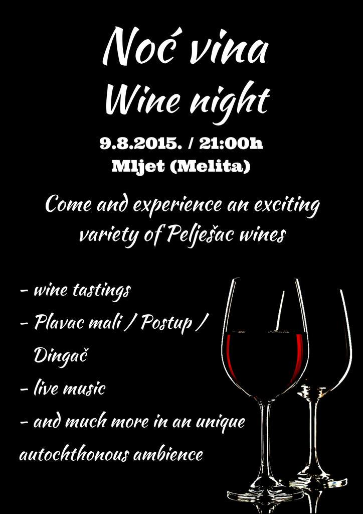 TZMljet's tweet photo. We invite you to attend our annual #Wine #Tasting #Event on Sunday August 9th 9pm #Mljet @DubrovnikCoast @Croatia_hr http://t.co/tjr62mrV43