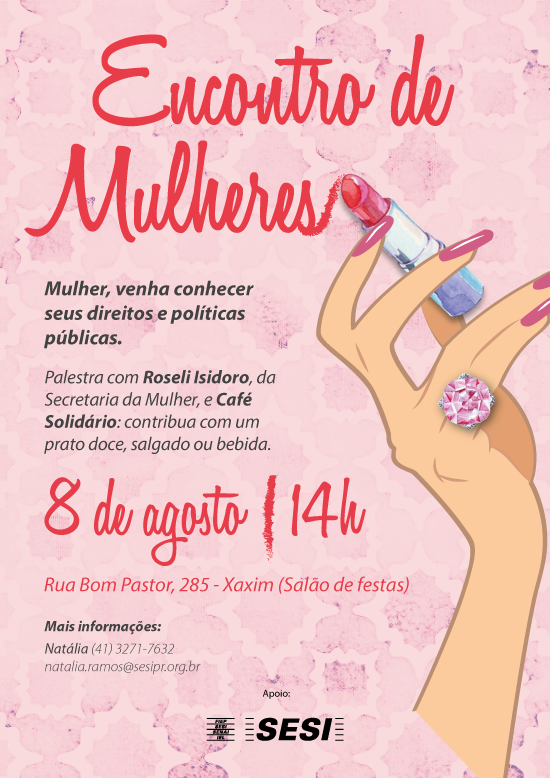 redeslocais's tweet photo. Amanhã (08), as Redes de Desenvolvimento Local do Xaxim e do Boqueirão estarão realizando um Encontro de Mulheres! http://t.co/iMShEnT1c1