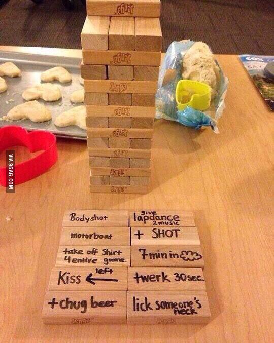 ElSrPollo's tweet image. Cómo mejorar el jenga... #DrunkTips