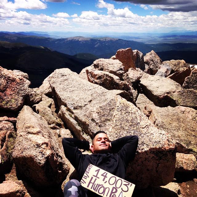 ColoradoHikes's tweet photo. Took a nap at #CloudLevel because it felt like the right thing to … Photo by chris_v_fitness http://t.co/c5PSz5TQjT http://t.co/JeYicdrLKS