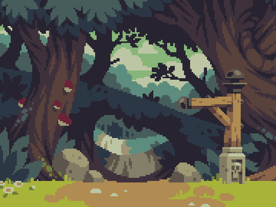PixelProspector's tweet photo. Pixel Art Backgrounds for "Curses N Chaos" by @tributegames
http://t.co/d90nQnoDUC #pixelart http://t.co/6OyeHzTKlS