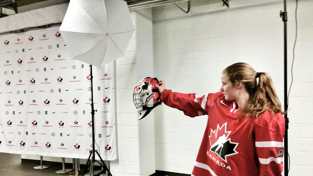A PEI sighting at Hockey Canada's Summer Showcase. Net minder Boutilier <a href="/SportsGuardian/">Guardian Sports</a>.