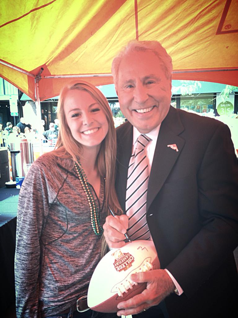 Happy 80th Birthday, Lee Corso! Can\t wait for to come back to Bizzzon Nation this year  