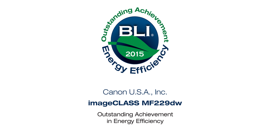 CanonUSABiz's tweet photo. #BuyersLab recognizes imageCLASS MF229dw in the area of energy efficiency! @CanonUSA http://t.co/l2W3bPDO9x http://t.co/4KC08KWoQU