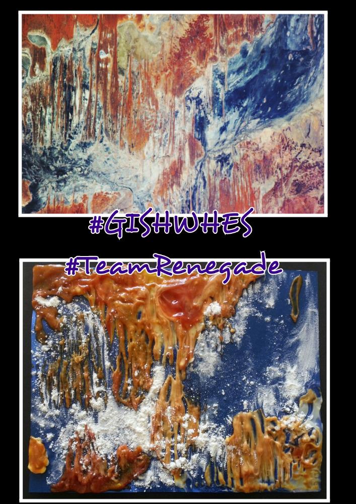shaylah's tweet photo. @Cmdr_Hadfield @gishwhes #spaceart #TheCondimentOutback http://t.co/j90uzqFZFl