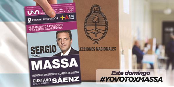 ValeriaArata's tweet photo. Esta es la boleta del Cambio Justo. Compartila! Se viene la argentina que nos merecemos @SergioMassa @MassaPrensa http://t.co/vHiuWoV4Oj