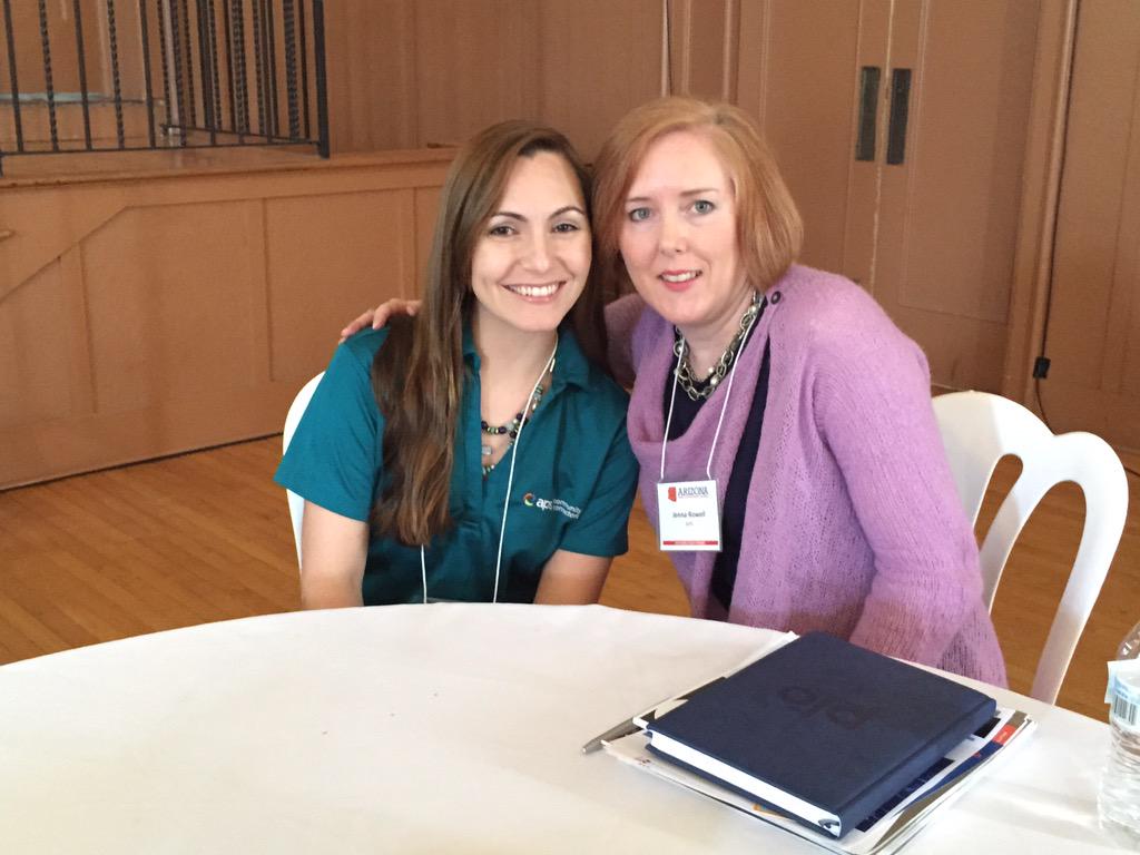 APS_Darla's tweet photo. #apsfyi Kerri Cole, Jenna Rowell at Rural Policy Forum- "APS lighting up our lives " through Corporate Giving! http://t.co/xLSnMo3P0V