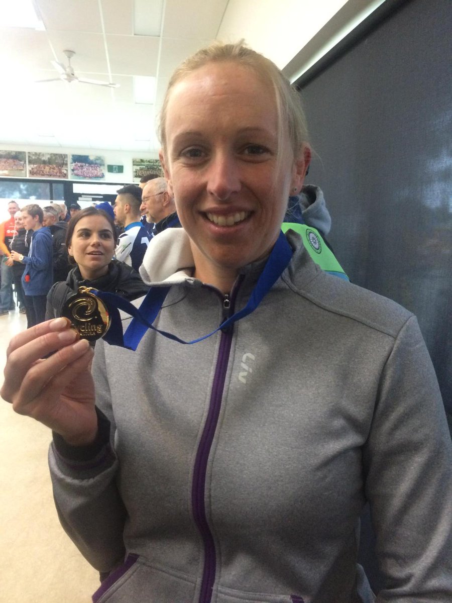 <a href="/nic_whitburn/">Nicole Whitburn</a> gold medal WMAS2 at the #VicMastersTT