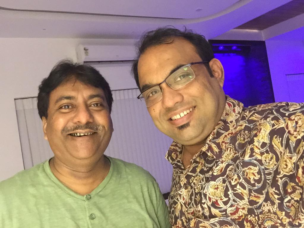 Selfie with my Ustad ji