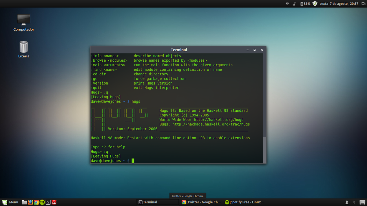 deyvid_andrades's tweet image. O jeito agora é aprender Haskell.. #ProgramaçãoFuncional