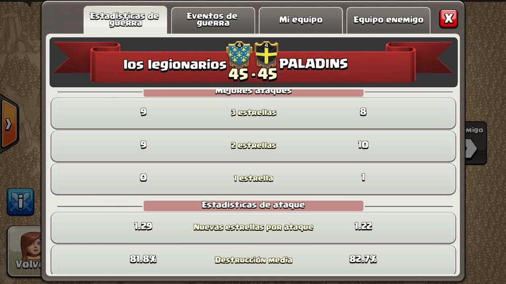 koji1494coc's tweet photo. Una guerra muy apretada, recordad! Si queréis ver guerras en mi canal u otro tipo de contenido lo tendre en cuenta ;) http://t.co/uLzrq7ZGcs