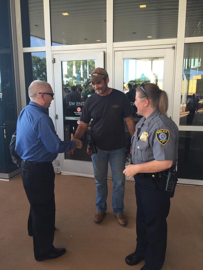 Bromac3's tweet photo. NAYC15  Thank you OKC and all the OKC Finest! http://t.co/PUjCvk5wrW