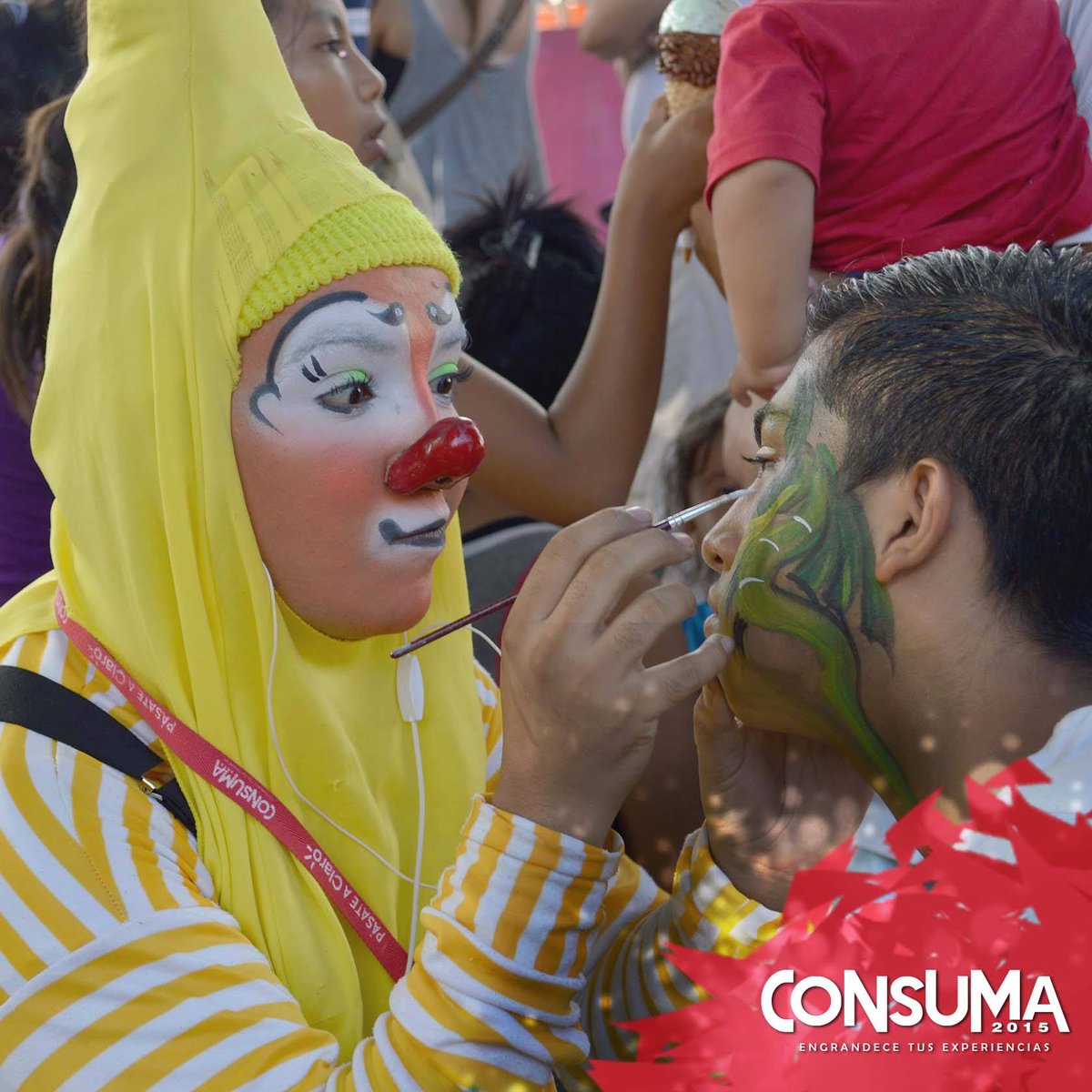 Punto105's tweet photo. Hoy en #AlCierre, te compartimos detalles del cierre #Consuma2015, acompañado de sorpresas. ¡Pendiente! @CIFCO_SV http://t.co/ix2oOkrY44