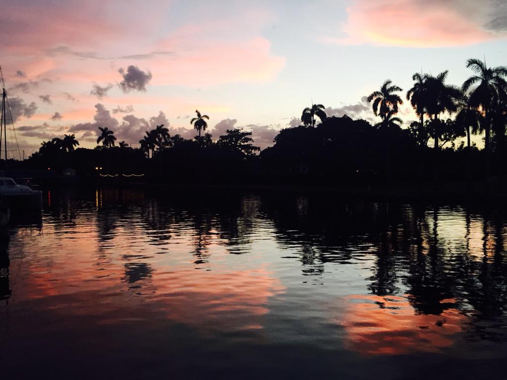 KerryNBC's tweet photo. A moment of peace along the New River in #FortLauderdale Have a relaxing weekend 😎 #NoFilter - #JustAsItIs http://t.co/uqdMLNlXZb