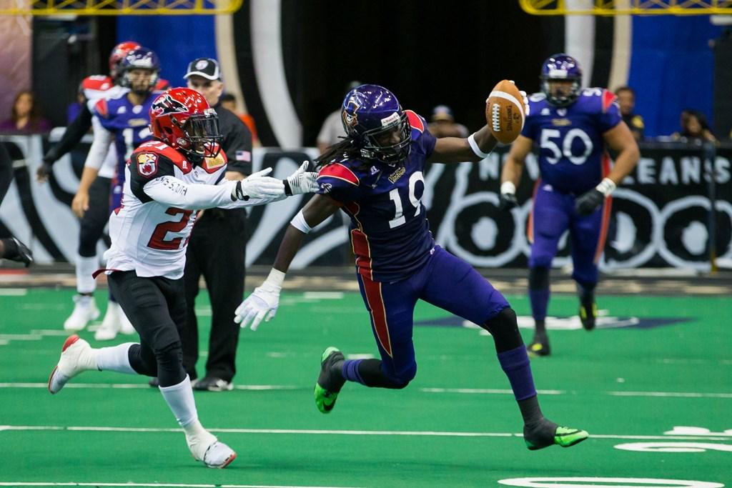 New Orleans VooDoo (@aflvoodoo) on Twitter photo Preview of tomorrow night's matchup <a href="/jaxsharks/">Jacksonville Sharks</a> now up. Watch live on @espn3 - 6pm CST. bit.ly/1Ix8xhK #AFL2 Preview of tomorrow night's matchup <a href="/jaxsharks/">Jacksonville Sharks</a> now up. Watch live on @espn3 - 6pm CST. bit.ly/1Ix8xhK #AFL2