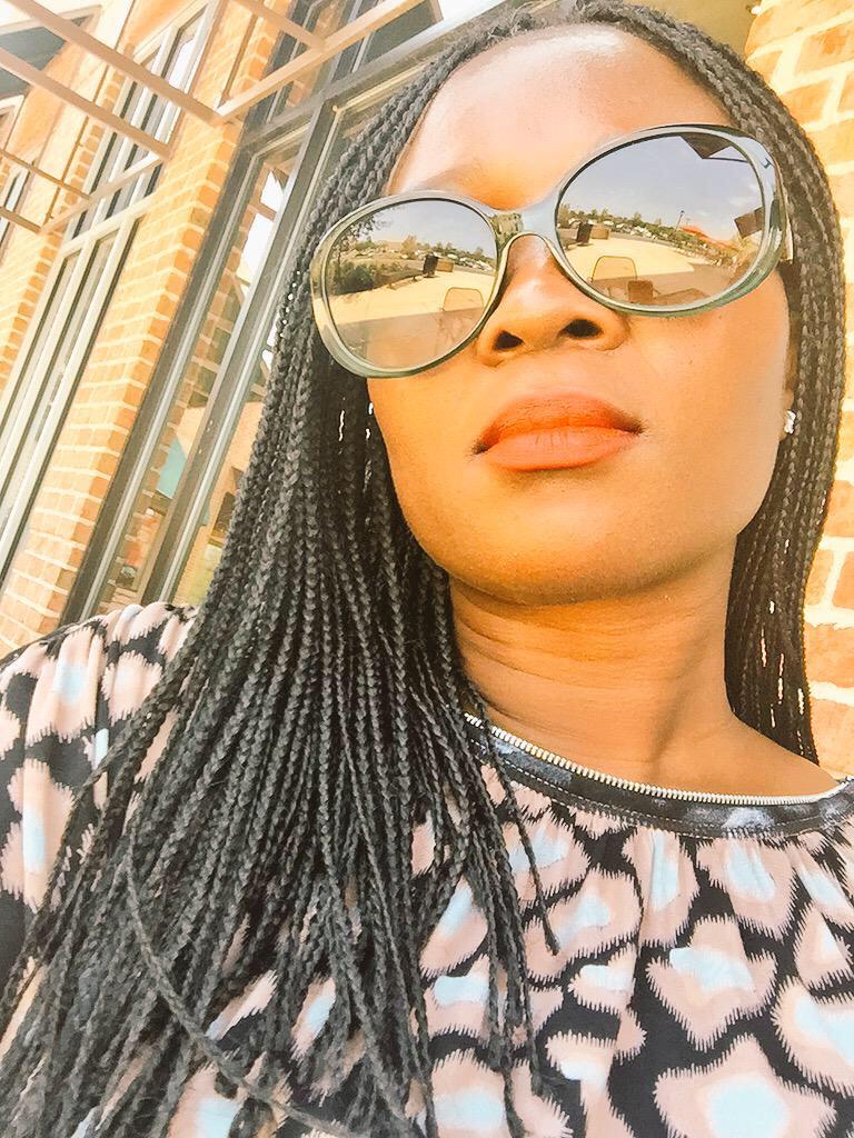 SurvivinAmerica's tweet photo. Lost my fav sunglasses while out shoppin. So sad. They made me feel like a black, plus size Audrey Hepburn. #RIPFendi http://t.co/TXalLOO1Gb