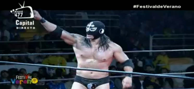CanalCapital's tweet photo. Canal Capital transmite en directo @luchalibreaaa, no se la pierda. #FestivalDeVerano http://t.co/7w299gJYcg