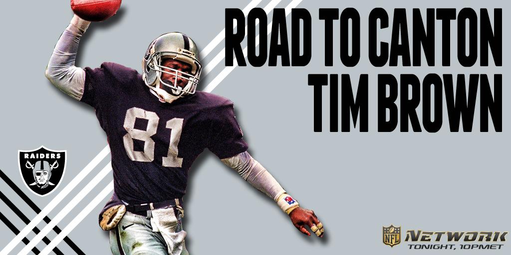 nflnetwork's tweet photo. He's in!

Road to Canton: @81TimBrown. Starting NOW! #PFHOF15 http://t.co/MSgFknNECZ