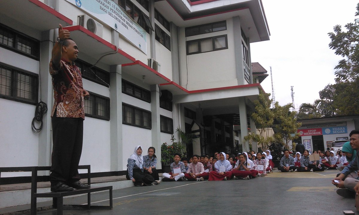 Menjelang Perlombaan yel-yel antar Gugus
#latepost