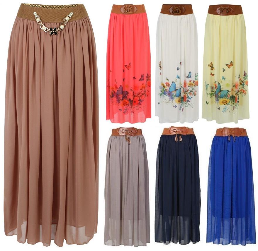 nailthebid's tweet photo. Designer Celebrity Womens Ladies Chiffon Skirt With Leather Waist Belt http://t.co/gGx6cxXgO9