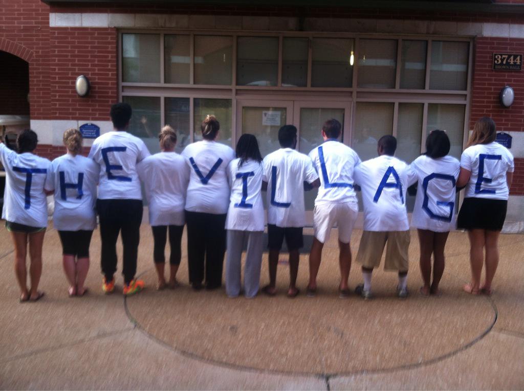 ajfriedhoff's tweet photo. The Village #SLUperHeroes showing off their new uniforms @SLUHRL http://t.co/ynZKEpHmQk