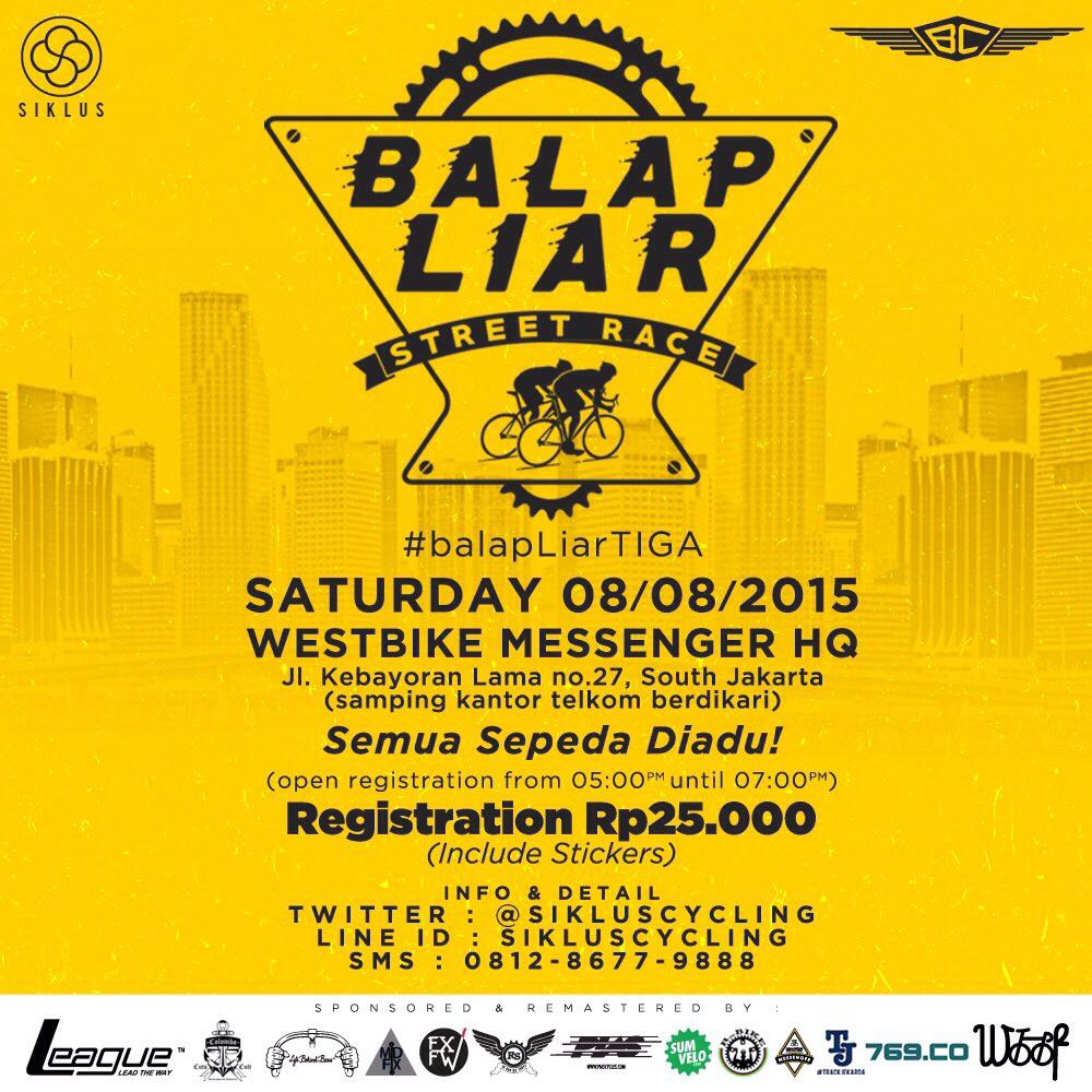 midfix's tweet photo. Prepare your legs for tonight #balapliarTiga http://t.co/lkuLr5G7Pj