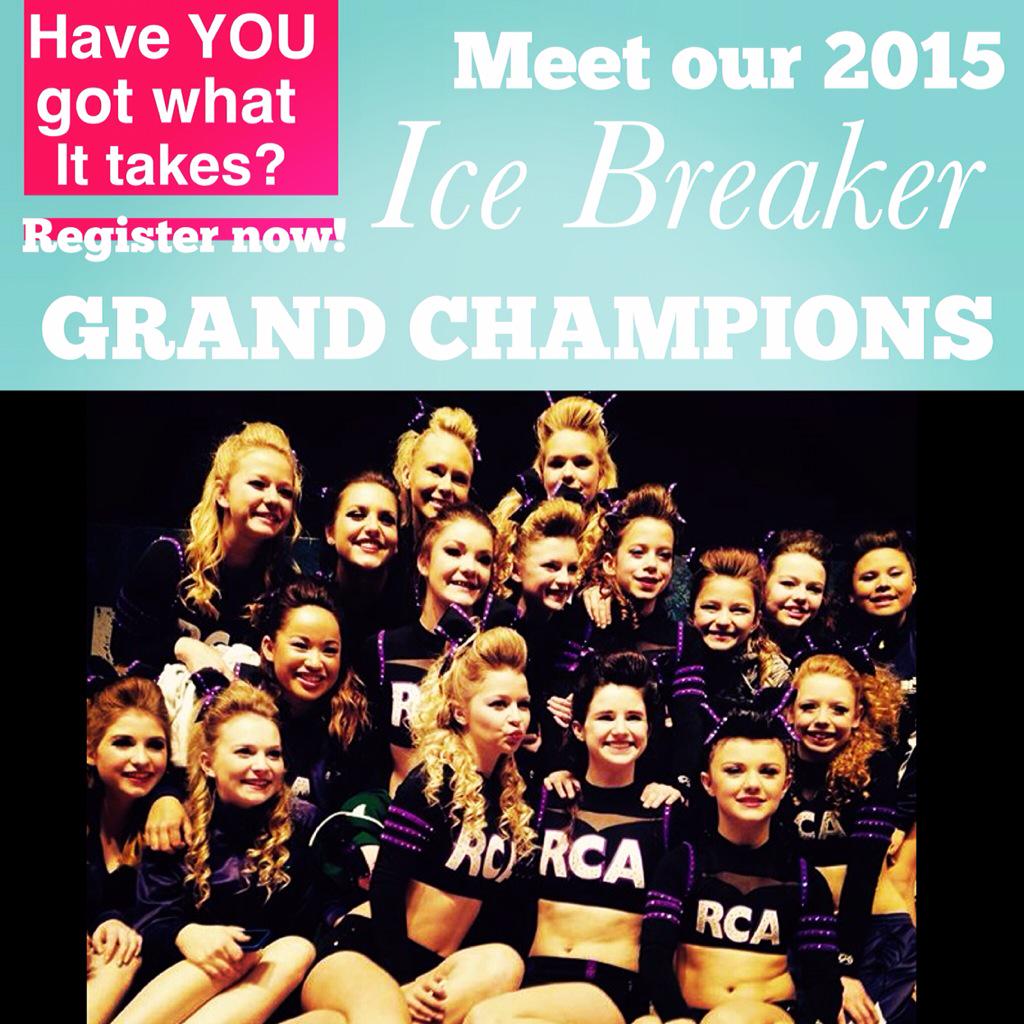 Icebreakercheer's tweet photo. Meet our 2015 GRAND CHAMPIONS! Have you got what it takes to win the 2016 Title? Visit http://t.co/QesJIDPlTC ! 💙❄️ http://t.co/uyXGOPJ7RC